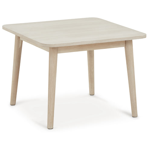 Square Coffee Table Nyborg 70x70 - White Oil